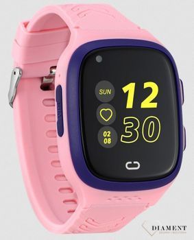 Smartwatch Dziecięcy Garett Kids Rock 4G Rt różowy (1).jpg